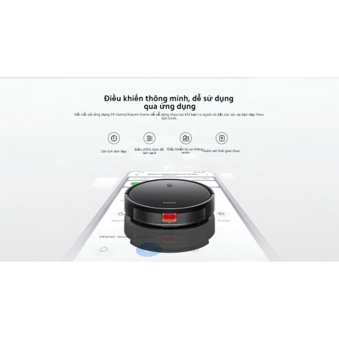Robot hút bụi, lau sàn Xiaomi Vacuum E10C EU - Hàng chính hãng