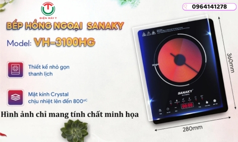 Bếp hồng ngoại đơn Sanaky VH3100HG