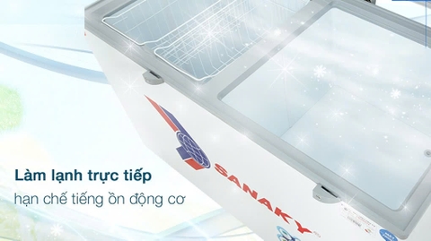 TỦ ĐÔNG MÁT SANAKY INVERTER 365 LÍT VH-5699W3 ĐỒNG (R600A)