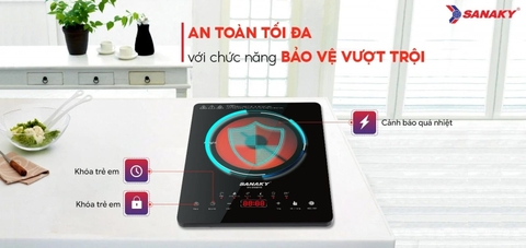 Bếp Hồng Ngoại Đơn Sanaky VH-6100HG