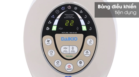 Quạt điều hòa Daikio DKA-01500B