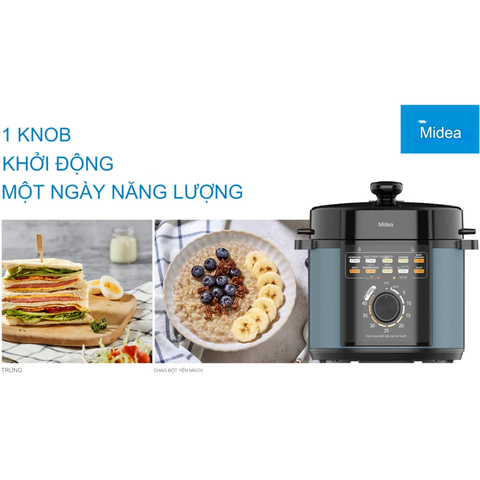 Midea Nồi Áp Suất 5l MPM50010AMG