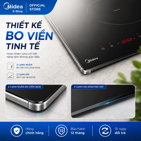 Bếp Từ Đôi Midea MC-ID4083