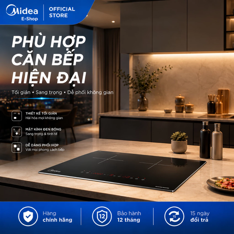 Bếp Từ Đôi Midea MC-ID4084