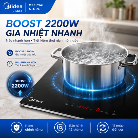 Bếp Từ Đôi Midea MC-ID4083