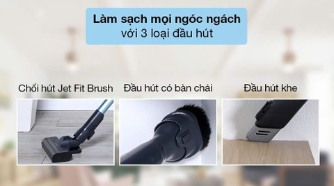 MÁY HÚT BỤI KHÔNG DÂY SAMSUNG VS15A6031R1/SV