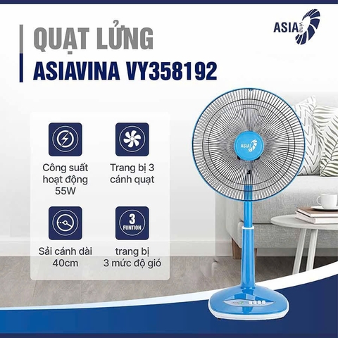 Quạt lửng ASIAVINA VY358192