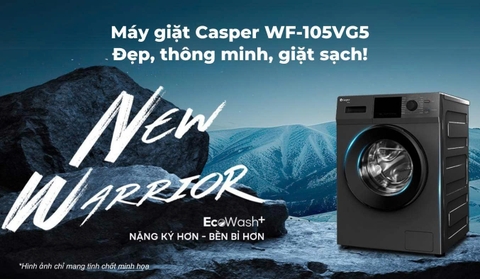 Máy giặt Casper Inverter 10.5 kg WF-105VG5