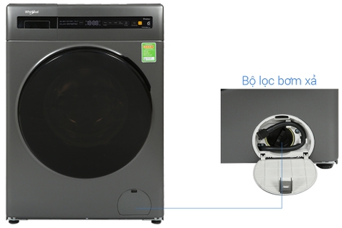 Máy giặt Whirlpool Inverter 9 kg FWEB9002FG