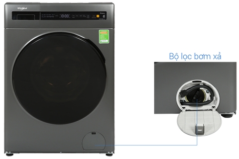 Máy giặt Whirlpool Inverter 8 kg FWEB8002FG