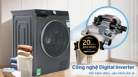 Máy giặt Samsung Inverter 10 kg WW10TP44DSB/SV