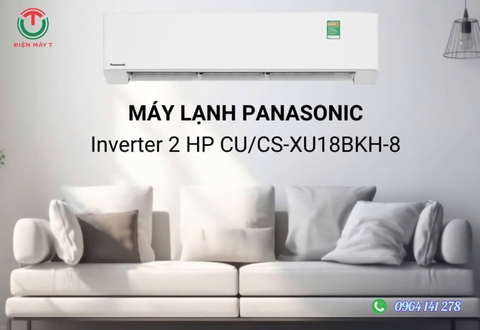 Máy lạnh Panasonic Inverter 2 HP CU/CS-XU18BKH-8