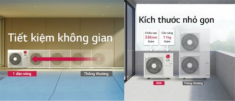 Dàn nóng multi LG 30000BTU inverter 1 chiều Z3UQ30GFD0