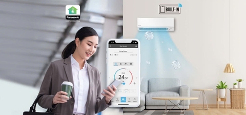 Dàn lạnh treo tường Multi Panasonic Inverter CS-MXPU24YKZ (1 Chiều 20.500 BTU)