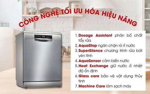Máy rửa chén độc lập Bosch SMS4ECI26E