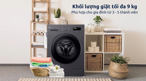 Máy giặt LG Inverter 9kg FB1209S5M lồng ngang