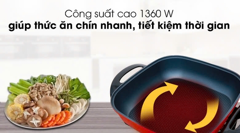 Nồi lẩu điện Supor H30FK802VN-136 5 lít