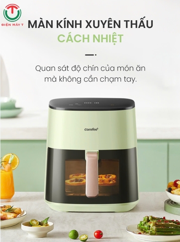 Nồi chiên không dầu Comfee 7.5 Lít CAD-75PG00A0