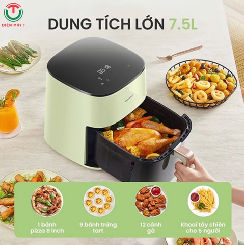 Nồi chiên không dầu Comfee 7.5 Lít CAD-75PG00A0