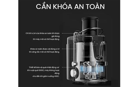 Máy ép trái cây siêu tốc COMFEE CJC-28SGJ0A0