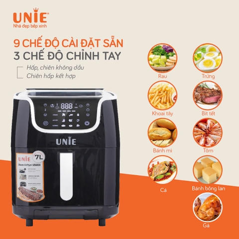 Nồi chiên hơi nước UNIE STEAM US6800