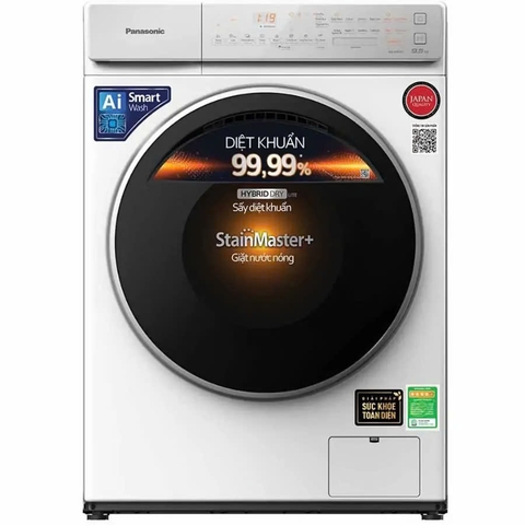Máy giặt sấy Panasonic Inverter 9Kg NA-V90FC1WVT
