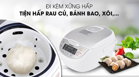 Nồi cơm điện tử Panasonic 1 lít SR-CP108NRA