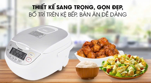 Nồi cơm điện tử Panasonic 1 lít SR-CP108NRA