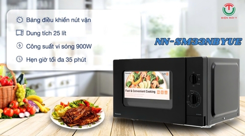 Lò vi sóng Panasonic NN-SM33NBYUE - 25 lít