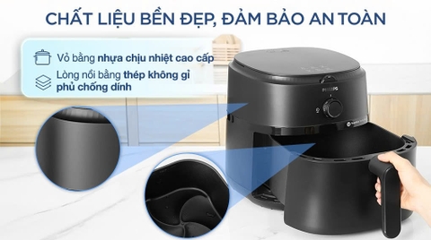 Nồi chiên không dầu 6.2 lít Philips NA130/00