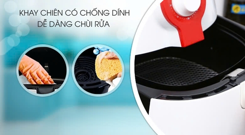 Nồi chiên không dầu 1.8 lít Philips HD9217