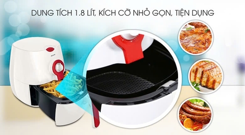 Nồi chiên không dầu 1.8 lít Philips HD9217