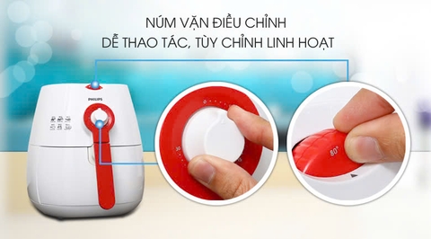 Nồi chiên không dầu 1.8 lít Philips HD9217