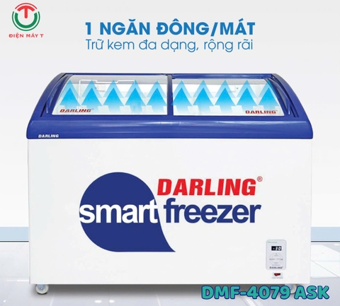 TỦ KEM THÔNG MINH DARLING 400L DMF-4079 ASK