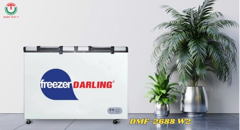 Tủ Đông/ Mát 2 Ngăn Darling DMF-2688W2