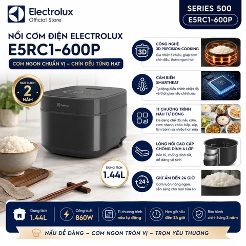 Nồi cơm điện Series 500 1.44L E5RC1-600P