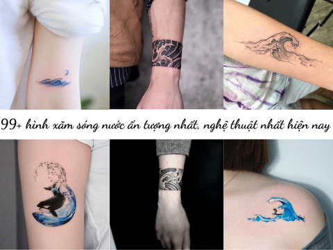 Hình xăm sóng nước Wave có ý  Đỗ Nhân Tattoo Studio  Facebook