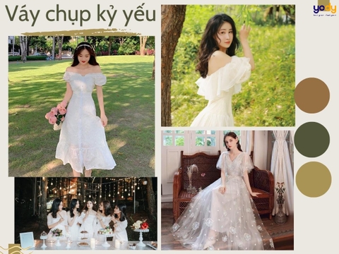 Váy Trắng Chụp Kỷ Yếu Xòe Bồng, Đầm Dự Tiệc Trắng Công Chúa | Shopee Việt  Nam