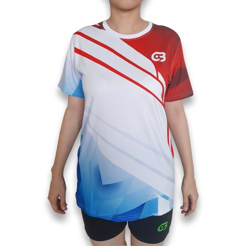 Áo cầu lông cabasport  size Nam Nữ chung mẩu 3K21011