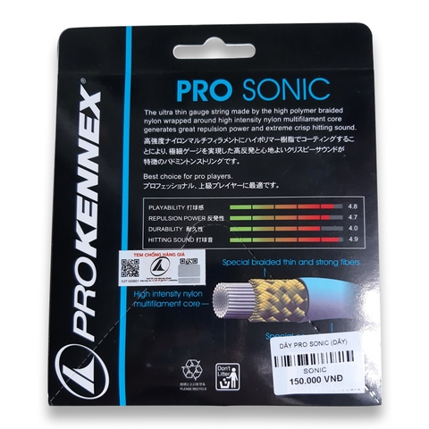 Dây đan vợt cầu lông Prokennex PRO SONIC 1 bộ