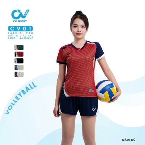 Bộ quần áo bóng chuyền nam nữ CV 01