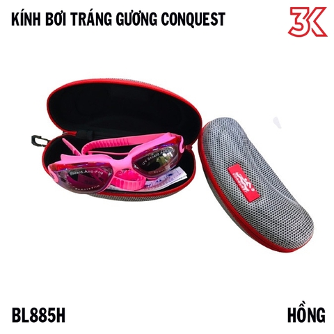 Kính bơi tráng gương Conquest ngăn nước chống tia UV