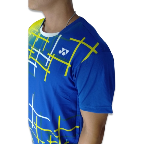 Áo cầu lông Yonex 2020 Nam Nữ Xanh bích AT12