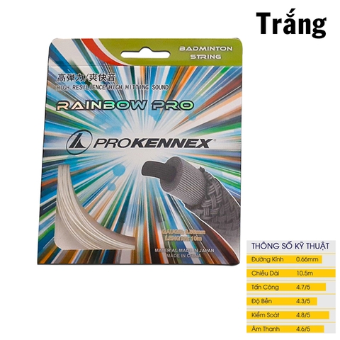 Dây đan vợt cầu lông Prokennex Rainpow Pro 1 màu