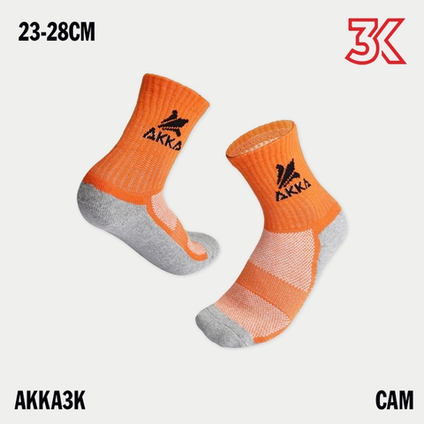 Vớ đá banh dệt kim AKKA mẫu AKKA3K size 23x28cm [Tặng mã 50k] [FreeShip] [Ảnh thật] [Chính hãng]