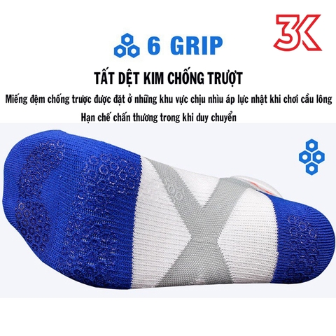 Vớ Cầu Lông Yonex Silicon chống trơn mẫu 19150YX