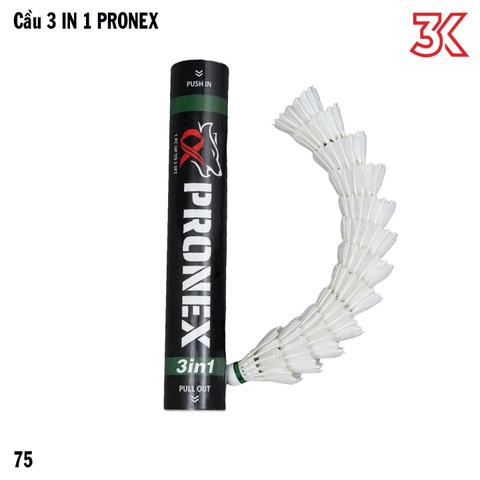 Hộp cầu lông 3in1 PRONEX 12 Quả 2 Tốc độ 74 75
