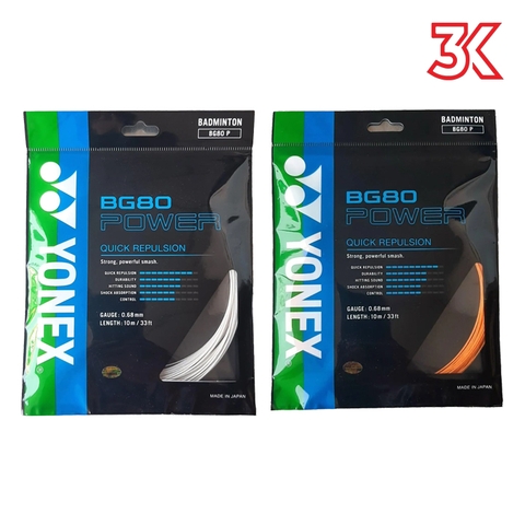Dây Cước Căng Vợt Yonex BG 80 Power [Chính Hãng]