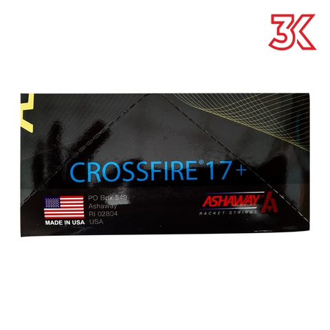 Dây Cước Vợt Tennis Ashaway Crossfire 17 (Loại 2 sợi)