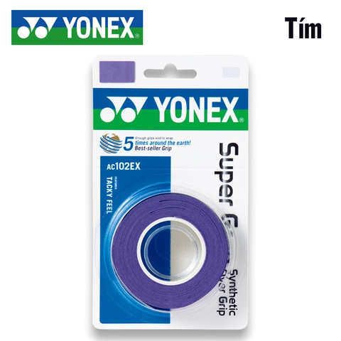 Quấn cán vợt yonex cầu lông , tennis 3 trong 1 3 cuộn/1 vĩ